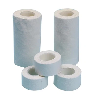 Vit gipstejp för sår